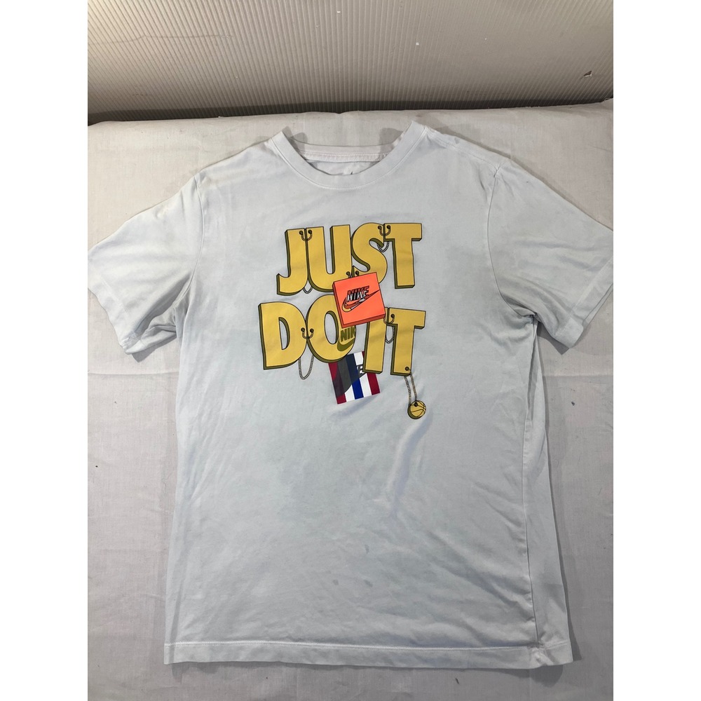 Nike Dri Fit Mens T Shirt Short Sleeve Just Do It Graphic Tee Size M